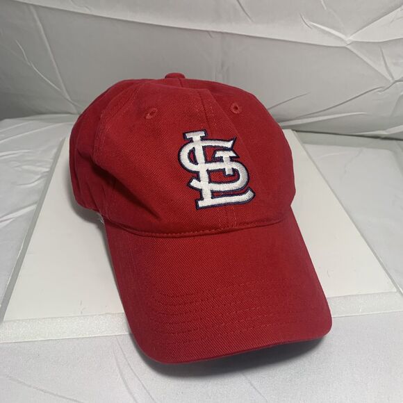 St. Louis Cardinals T.E.I. Adjustable Hat Cap Dad Father Men MLB Baseball Red - Picture 1 of 12